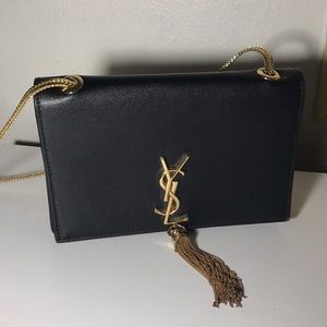 Black and Gold Crossbody